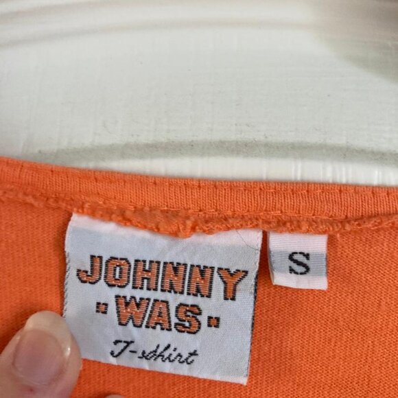 Johnny Was Tshirt Dress - Orange - Long to ankles - Size Small - Picture 3 of 3